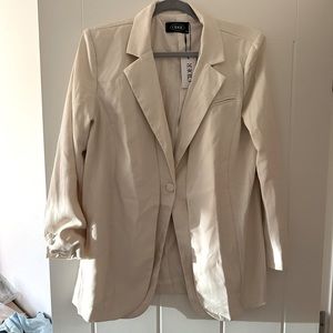 Oversized Cream Blazer